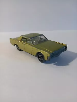 Matchbox Lesney Superfast 31 Lincoln Continental 1970  Diecast Toy Car • £2.50