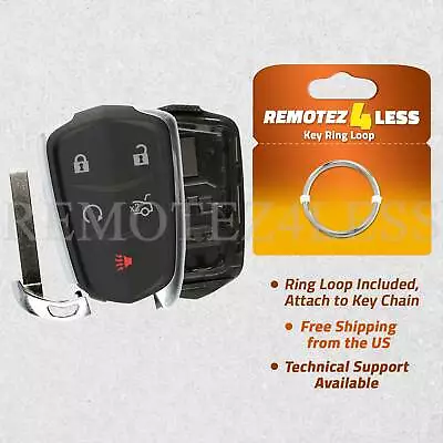 New Key Fob Shell Pad Case For Cadillac ATS CT6 CTS SRX XT5 XTS Entry Remote • $9.95