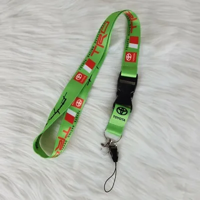 🔥NEW🔥 JDM TRD Yello-Green Car Lanyard Key Chain Strap Toyota Lexus Supra • $3.99