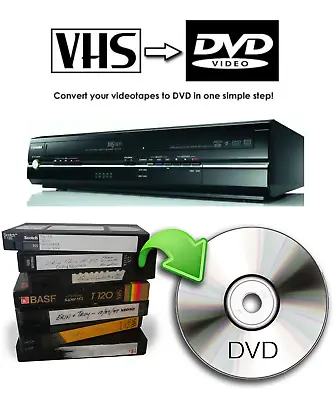 £149.99 • Buy Toshiba XV48 DVD VHS HDD Freeview Recorder Copy VHS To DVD 
