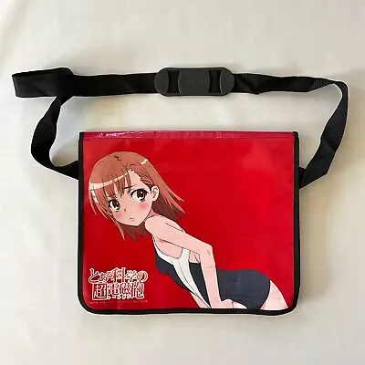 A Certain Scientific Railgun Mikoto Misaka Messenger Bag Rare Anime Japan • $30