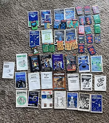 Lot Of Intellivision Manuals & Inserts.30 Manuals/26 Inserts.Burger Time/Pitfall • $19.99