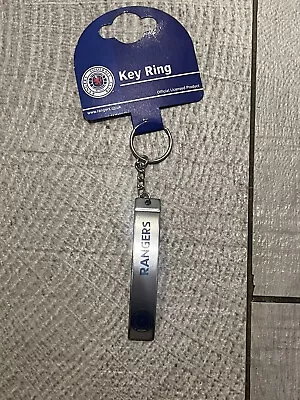 £7.99 • Buy 3x GLASGOW RANGERS FC SLEEK BOTTLE OPENER KEYRING OFFICIAL BNWT