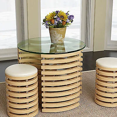 $48.88 • Buy 20  Inch Round Tempered Glass Table Top Clear Glass 1/4  Inch Thick Round Polish
