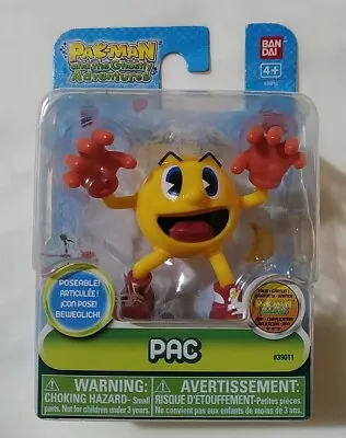 Bandai PAC-MAN And The Ghostly Adventures PAC #39011 Iconic Vintage Retro 2014 • £8