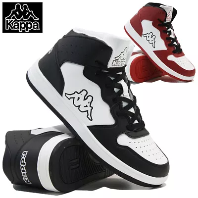 Mens Kappa Hi Top Running Basketball Walking Ankle Sports Shoes Trainers Size • £16.95