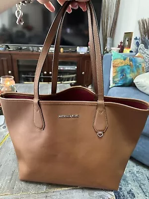 Michael Kors Large Brown Tote/Laptop Bag/Shoulder Bag • $50