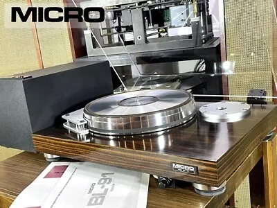 MICRO BL-91 Turntable W/ RT-2000VA Platter MK-91V Suction Kit RV-1090 Pump Japan • $2999.99