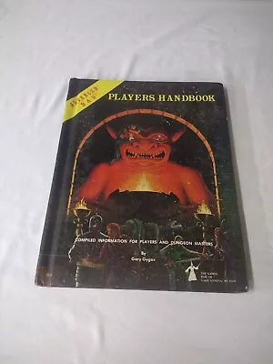 Advanced Dungeons & Dragons Players Handbook 1978 - 6th Printing Jan 1980 - TSR • $30