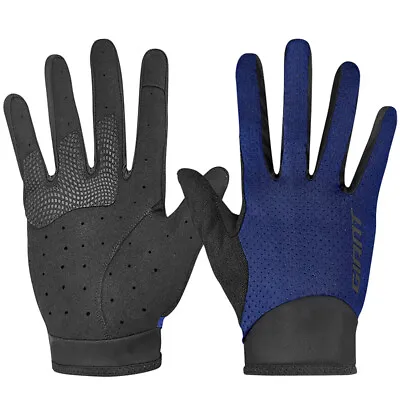 Giant Transfer Full Fingered MTB Gloves - Navy Blue • $42.95