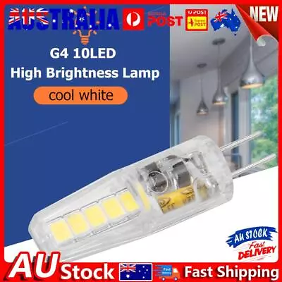 12V AC/DC G4 LED Lamp Bulb 2W SMD2835 10LED Chandelier Light Bulb (CW) • $6.91
