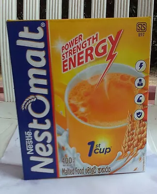 Nestomalt Malted Tea Power Strength Energy Ceylon Milk Powder Nutrients 400g • $24.99