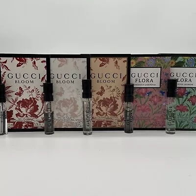 Gucci Bloom & Flora Perfume 5pc  Sample Set-brand New • $24.50