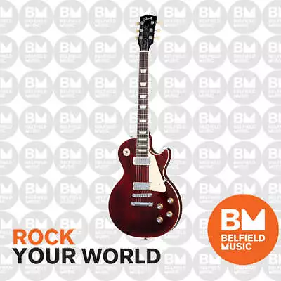 Gibson Les Paul Classic 70s LP Electric Guitar Wine Red - LPDX00WRCH1 • $5349