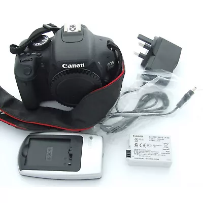 Canon EOS 600D Body Only With Charger Near Mint Condition (21148) • £189.95