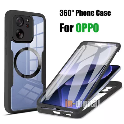 360 Phone Case For Oppo A79 5G A16s A54s A76 A96 A74 5G Full Protective Cover • $18.63