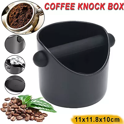 Coffee Waste Container Grinds Knock Box Tamper Tube Bin Bucket Espresso Grind AU • $22.49