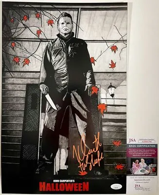 Nick Castle Signed Halloween 11x17 Poster I Autograph Michael Myers JSA COA • $84.95