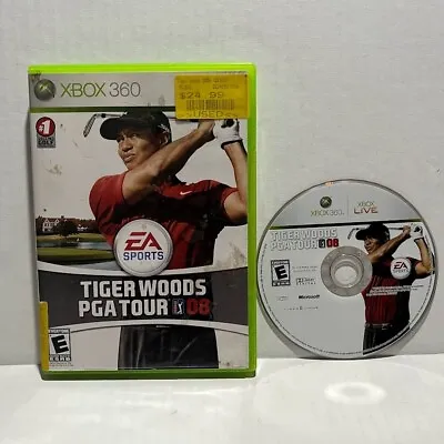 Tiger Woods PGA Tour 08 Xbox 360 Video Game (NO MANUAL) • $5.88