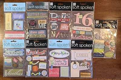 Soft Spoken I Scrapbook Stickers UPDATED 03/23/24 • $5