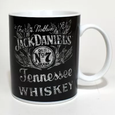 Jack Daniels Old No 7 Tennessee Whiskey Coffee Mug Tea Cup Black 9.5cm Tall • $13.80