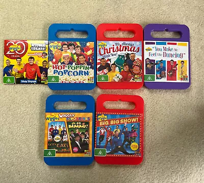 The Wiggles DVDs X 6  - Bulk Lot 3 - Free Postage Australia • $75.95