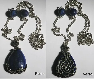 Vampire Diaries Necklace Protection Katherine Lapis Lazuli Katherine's Pendant • £17.24