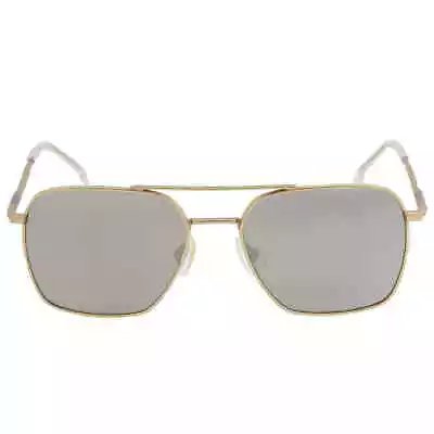Hugo Boss Silver Mirror Navigator Men's Sunglasses BOSS 1414/S 0AOZ/T4 57 • $76.99