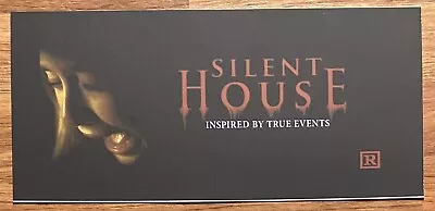 🌟 Silent House (2011) - Elizabeth Olsen - Movie Theater Mylar / Poster - 6x13 • $9.99