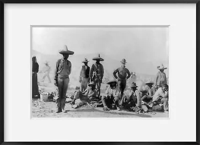 Photo: Mexican Revolution Mexican Soldiers United States Soldier C1912 Milit • $16.99