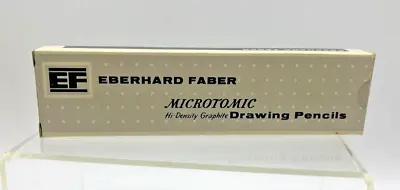 Eberhard Faber Microtomic 600 4H Drawing Pencils Vintage NOS Set Of 12 With Box • $23.39