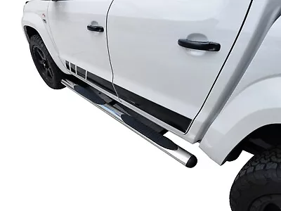 Stainless Running Side Step Bar Board For VW Amarok 2011-22 Dual Cab • $299.95