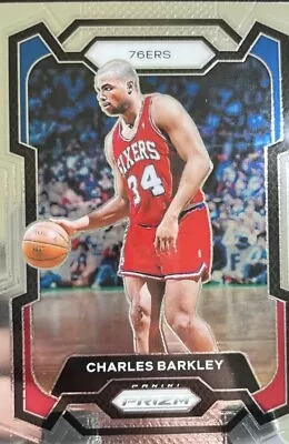 NBA 2023/2024 Panini Prizm Charles Barkley Basketball 🏀 Card No 180 • $4.95