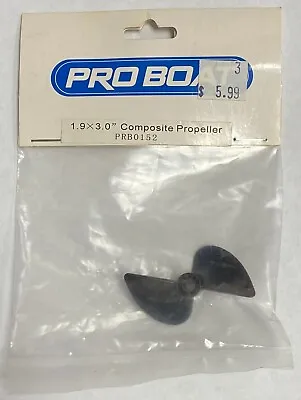 Pro Boat R/C Parts 1.9 X 3.0 Composite Propeller #PRB0152 - New • $5.39