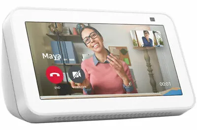 $85 • Buy Amazon Echo Show 5 (2nd Gen) Smart Display Speaker - Glacier White