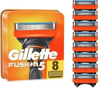 8X Replacement Blade For Gillette Fusion Razor Shaver Trimmer Shaving 5 Blades / • $12.99