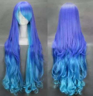 Anti Multi-Color The Holic Luka Curly Anime Cosplay Party Wig HAIR • $28.09