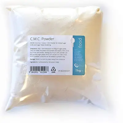 Intralabs Pure CMC Powder 1kg Tylo Tylose Gum Tragacanth Sub Cake Edible Glue • £24.19