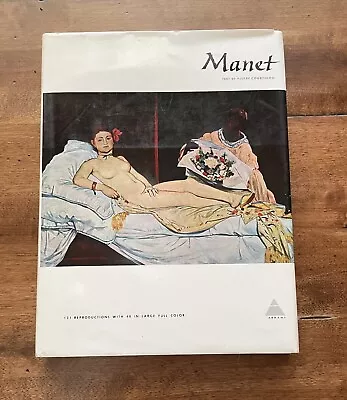 Art Book HCDJ Library Of Great Painters MANET 48 Full Color Plates Courthion • $7.99