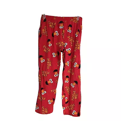 Sesame Street Elmo Red Pajama Pants Size Youth S Tickle Me! • $10.32