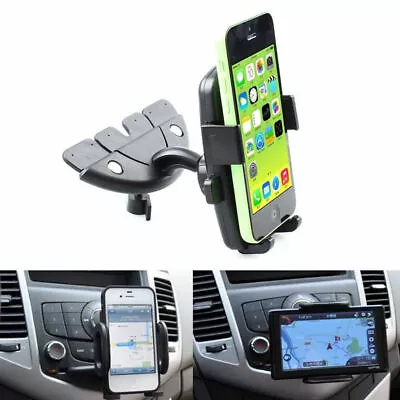 Smartphone Mobile Phone Stand CD Player Slot Car Auto Mount Holder Cradle Tools • $17.67