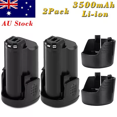 2x3500mAh 10.8V Li-ion Battery For Bosch BAT411 BAT412 BAT413 2607336863 D-70745 • $55.89