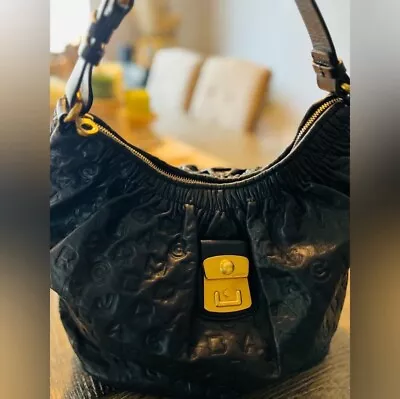 MARC By Marc Jacobs Black Leather Hobo Handbag. • $50