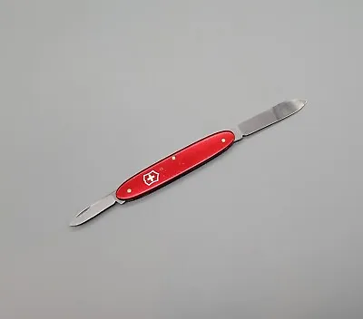 Victorinox 84mm Secretary Swiss Army Knife Red Smooth ALOX  *Discontinued*  LOGO • $49.99