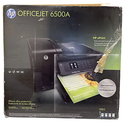 Brand New HP Officejet 6500A Plus Printer E-All-in-One  E710n • $200