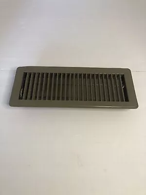 FLOOR REGISTER Vent Duct Cover Steel Metal Grille Air Duct AC Brown • $6.75