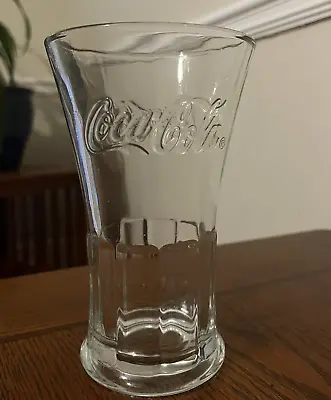 Vintage Libbey Coca-Cola Coke Drinking Glass 16oz Heavy With Flared Rim • $14.97