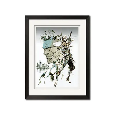 $59.99 • Buy 16x22 Print - Metal Gear Solid Snake Raiden Poster 0569
