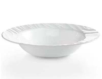 Corelle Boutique SWEPT 28-oz ENTREE BOWL 10 3/4 Pasta Serving *Embossed White • $61.13