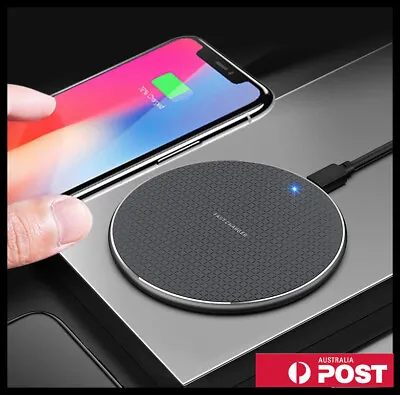 $15 • Buy Qi Wireless Charger Charging Pad For IPhone 13 12 11 Pro Max Samsung S21 S20